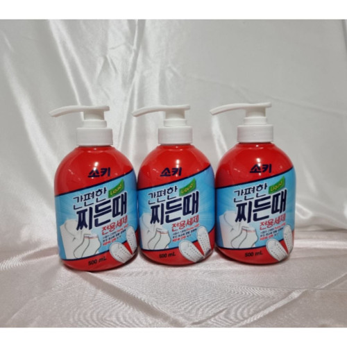 소키 찌든때 전용세제 리퀴드 500ml 3개입 무궁화