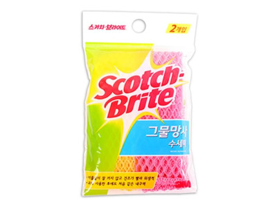 3M 그물망사 수세미 2P(MN-900)