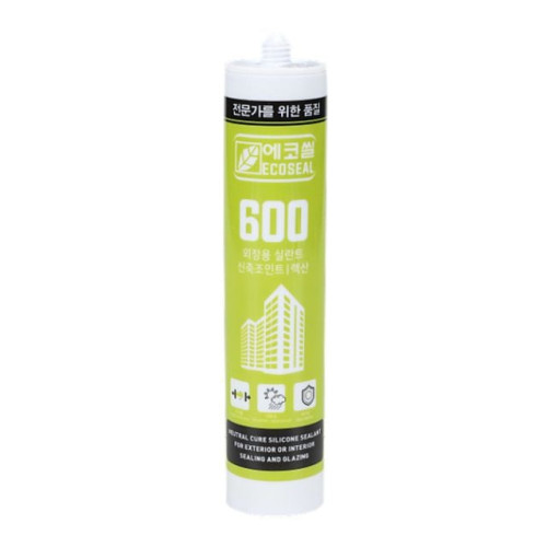 건축자재 실리콘 외장용 투명 SCS600 270ml