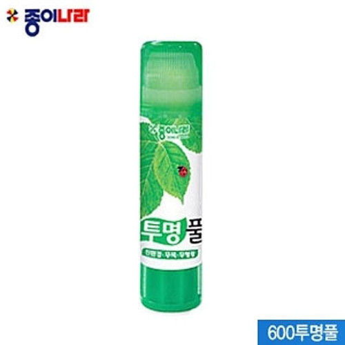 투명풀(15g) 1갑(20개입) 고체풀 자연환경투명풀