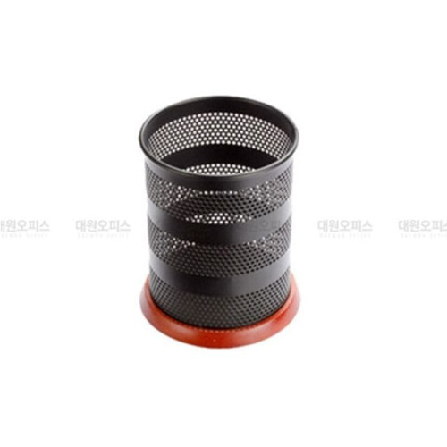 평화 블랙우든 펜꽂이. 연필꽂이
