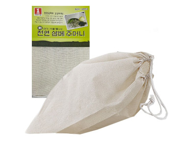 국산 천연 삼배 조리용 삼베주머니 특대형 35