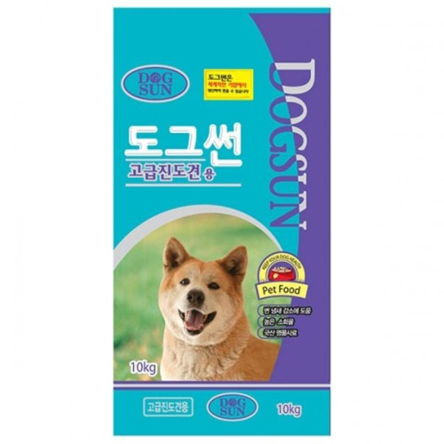 고급 진도견 전용 애견사료 10kg 중대형견용 높은 기호성 배변 건강 고단백 영양 설계 국내생산 건식사료