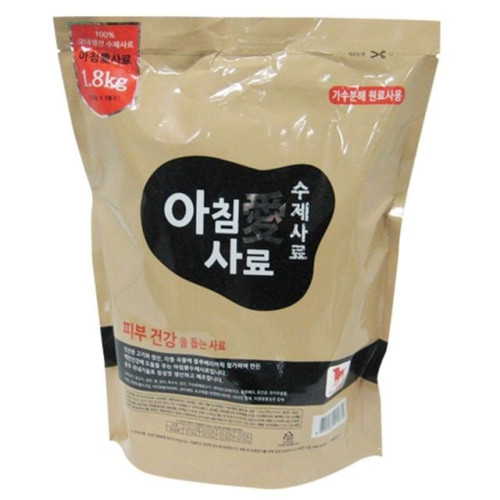 아침애 수제사료 피부개.선 1.8kg