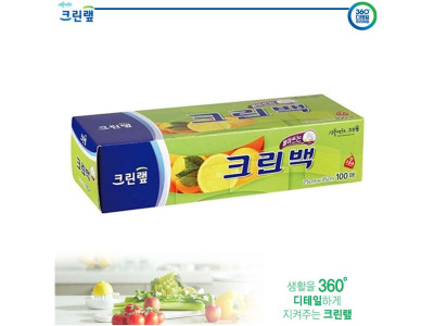 (크린랩) 크린백 25cm x 35cm (100매) 위생비닐백