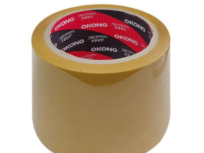 오공 OPP 박스 테이프 미색 5개입 75mm x 40M