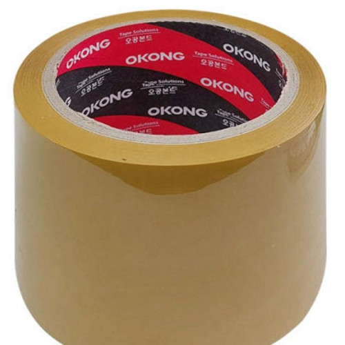 오공 OPP 박스 테이프 미색 5개입 75mm x 40M