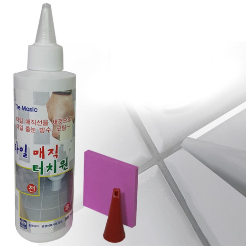 타일줄눈 백색 방수코팅 매직터치 타일마카마카 타일마카 타일줄눈 욕실보수 줄눈