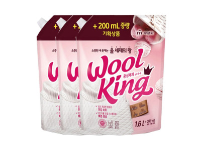 무궁화 울킹 울샴푸 중성세제1.8L x 3개