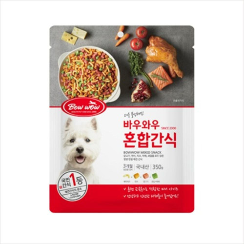 D18 바우와우 혼합간식 350g