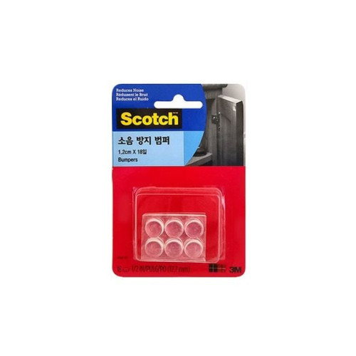 3M 스카치 소음방지 범퍼 1.2cm x 18입