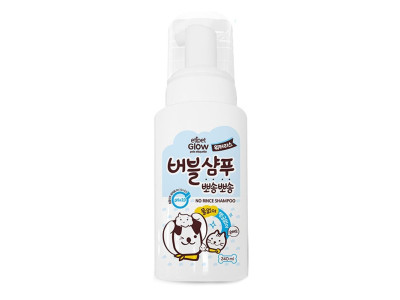 에티펫 워터리스 버블샴푸 240ml 강아지 샴푸