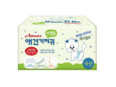 강아지 기저귀 수컷 소형견용 10매입 1P 매너벨트