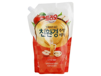 트리오 발효식초 담은 애플향 주방세제 리필 1.2L