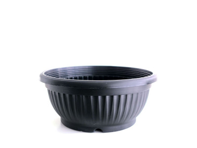 분재 호박 플라스틱 포트 화분(블랙) 35x15cm