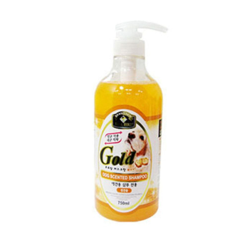고급 골드펄 강아지 반려견 애견 샴푸 750ml 머스크향