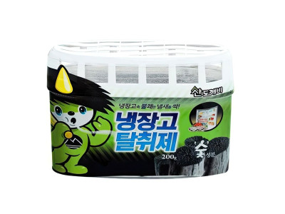 숯 김치 음식 냄새 악취 제거제 냉장고 탈취제 200g 반찬 야채실 생선