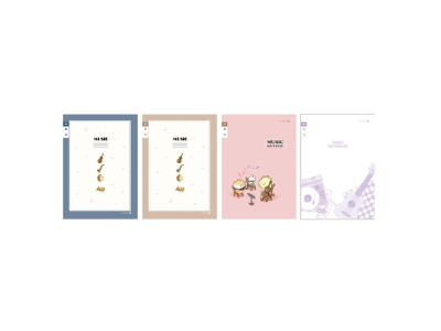 초등학생 3-6학년 음악칸 (22) 노트 X10개 여아 남아
