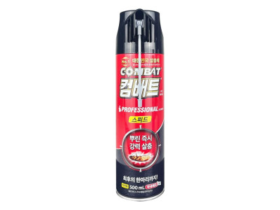 컴배트 스피드 에어졸 바퀴벌레제거용 500ml -O
