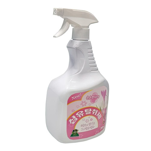 섬유탈취제 옷 침구 냄새 제거 은은한허브향 750ml 고기 의류 신발 교복