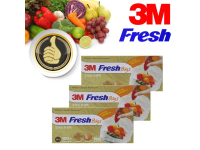 3M Fresh 엠보싱 위생백 미니 300매
