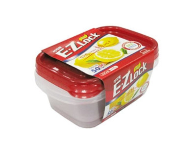 락앤락 이지 밀폐용기 2개 520mL 레드 반찬 보관 정리