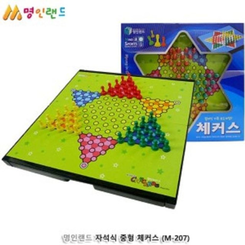 중형 자석식 체커스 체스게임 보드게임 집콕놀이