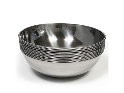 한국 후지비빔기(특대21cm) x(10개) 비빔그릇 스텐비빔