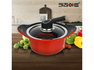 키친아트 세라믹냄비 양수 16 찌개 전골 코팅 주물
