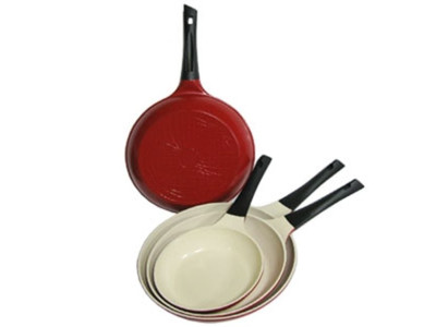 네오플람 에콜론 큐브세라믹코팅 후라이팬 딥레드26cm
