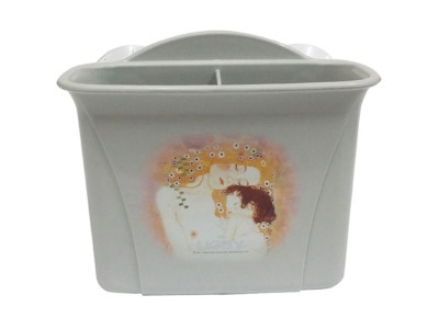 다용도통(대사이즈) 칫솔 치약 면도기 꽂이 벽부착
