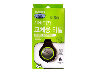불스 선바이저 교체용리필(라임모히또) 차량용방향제