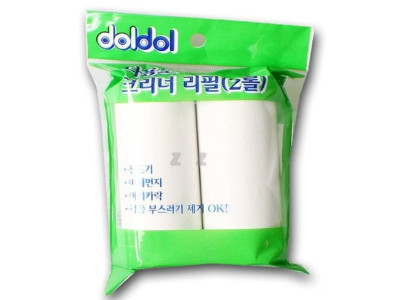 다용도 테이프크리너 리필 2롤 롤크리너 찍찍이크리너