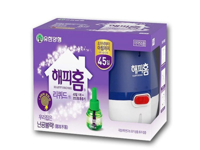 유한 해피홈 리퀴드 훈증기 코드형 리필액 세트