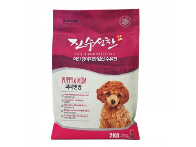 강아지사료 진수성찬 퍼피 앤 맘 리필 2kg