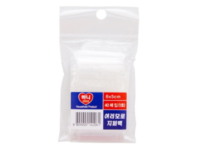 하니 여러모로 지퍼백 1호 40매입