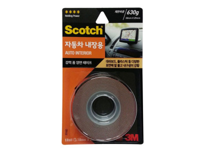 3M 스카치강력폼 양면테이프(자동차내장용) IT182