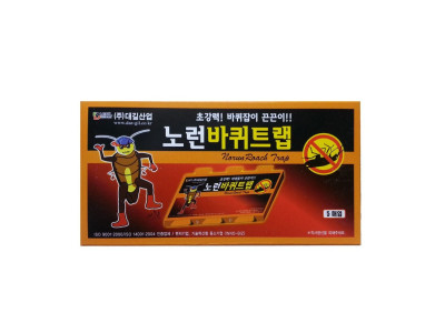 대길 노런바퀴트랩-5매입 바퀴잡이 끈끈이 바퀴벌레약