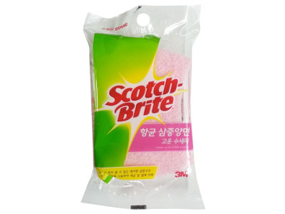 3M 스카치 브라이트 항균 삼중양면 고운수세미