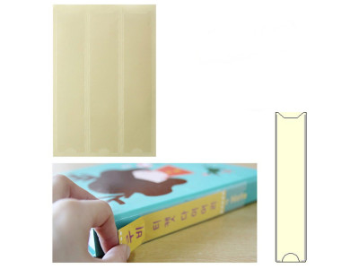 [ 주머니형 포켓 라벨테이프 대형라벨 3P 30매 30x140 ] 비닐라벨 타이틀 포켓스틱 윈디커 포스트포켓