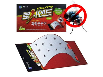 로치엔드 벽걸이형 파리끈끈이 10개