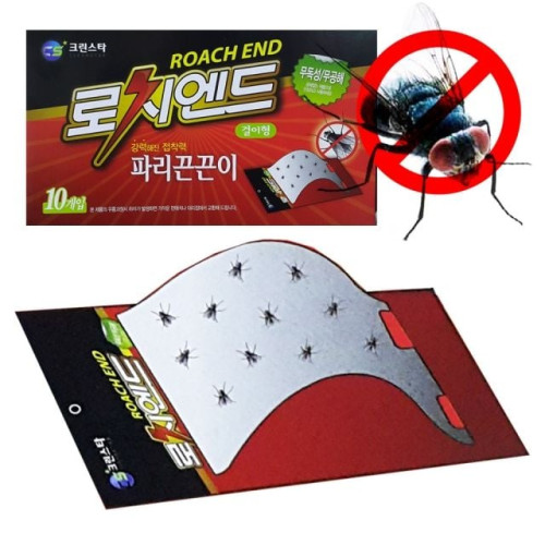 로치엔드 벽걸이형 파리끈끈이 10개