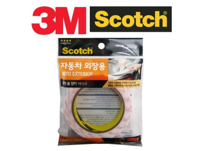 3M 차량 외장 강력 긴롤테이프 18mmx3M