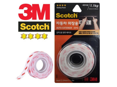 3M 차량 외장 강력롤테이프 24mmx1.5M