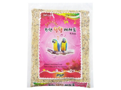 소동물 맛있는 사료 PSP 천연영양 새사료 600g