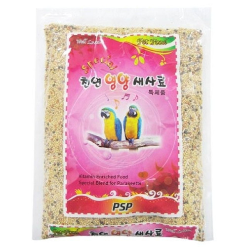 소동물 맛있는 사료 PSP 천연영양 새사료 600g