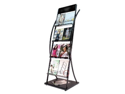 삼화 철제 카다로그스탠드 규격 CS-312L 2열 4단 A4