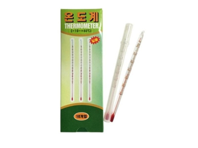 교구제품 막대온도계(소)길이 150mm 10개