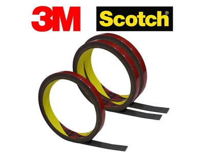 차량용 3M 강력테이프 폭 8mm x 1M 3개