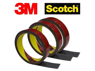 차량용 3M 강력테이프 폭 18mm x 1M 3개